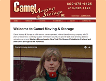 Tablet Screenshot of camelmovingstorage.com